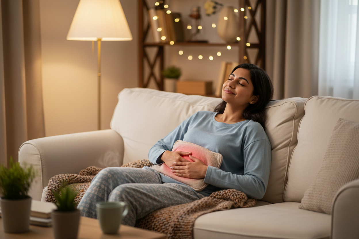 Period Pain Relief Heating Pad & Massager